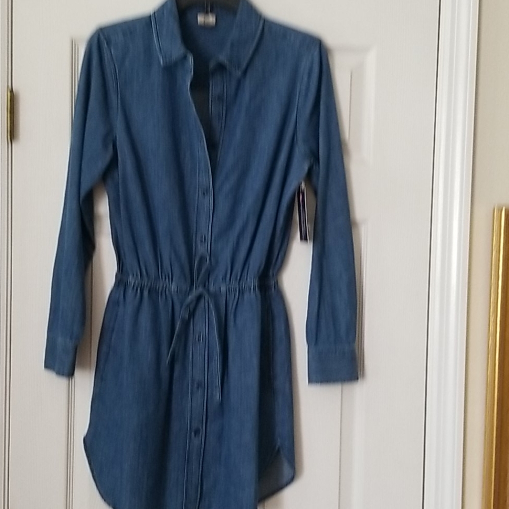 Cremieux NEW denim dress